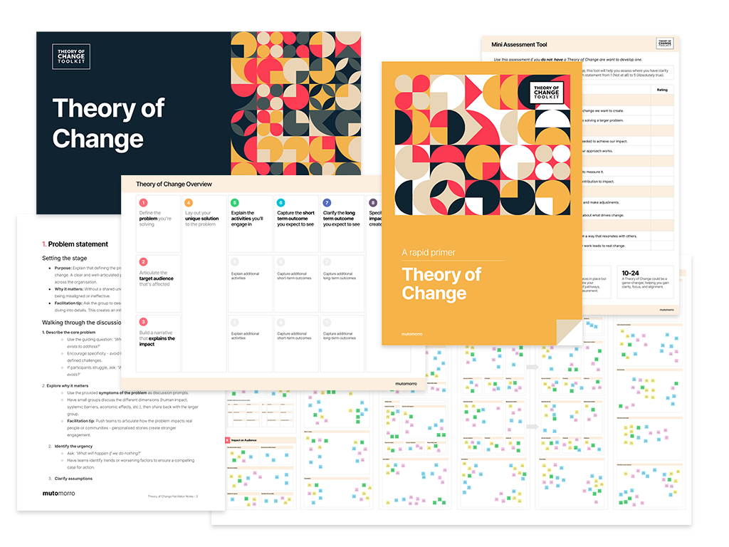 Theory of Change Template - Theory of Change Toolkit